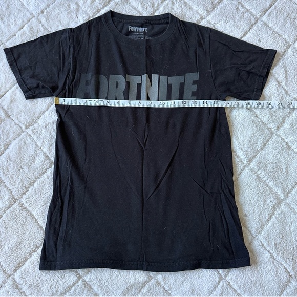 Fortnite | Black Logo Fade Short Sleeve Tee Shirt | Size Extra Small - Picture 6 of 7